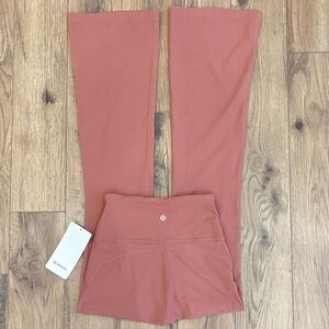 NWT Lululemon Groove Pant SHR Flare Nulu Size 4 In Brier Rose